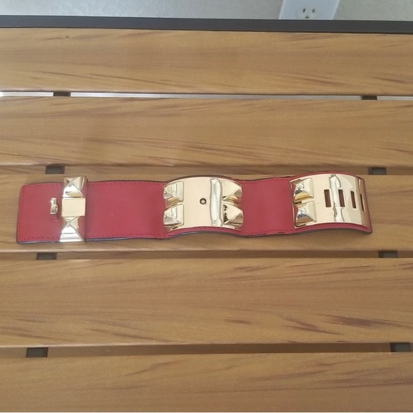 Collier de Chien Bracelet - Red Leather - Picture 5 of 10